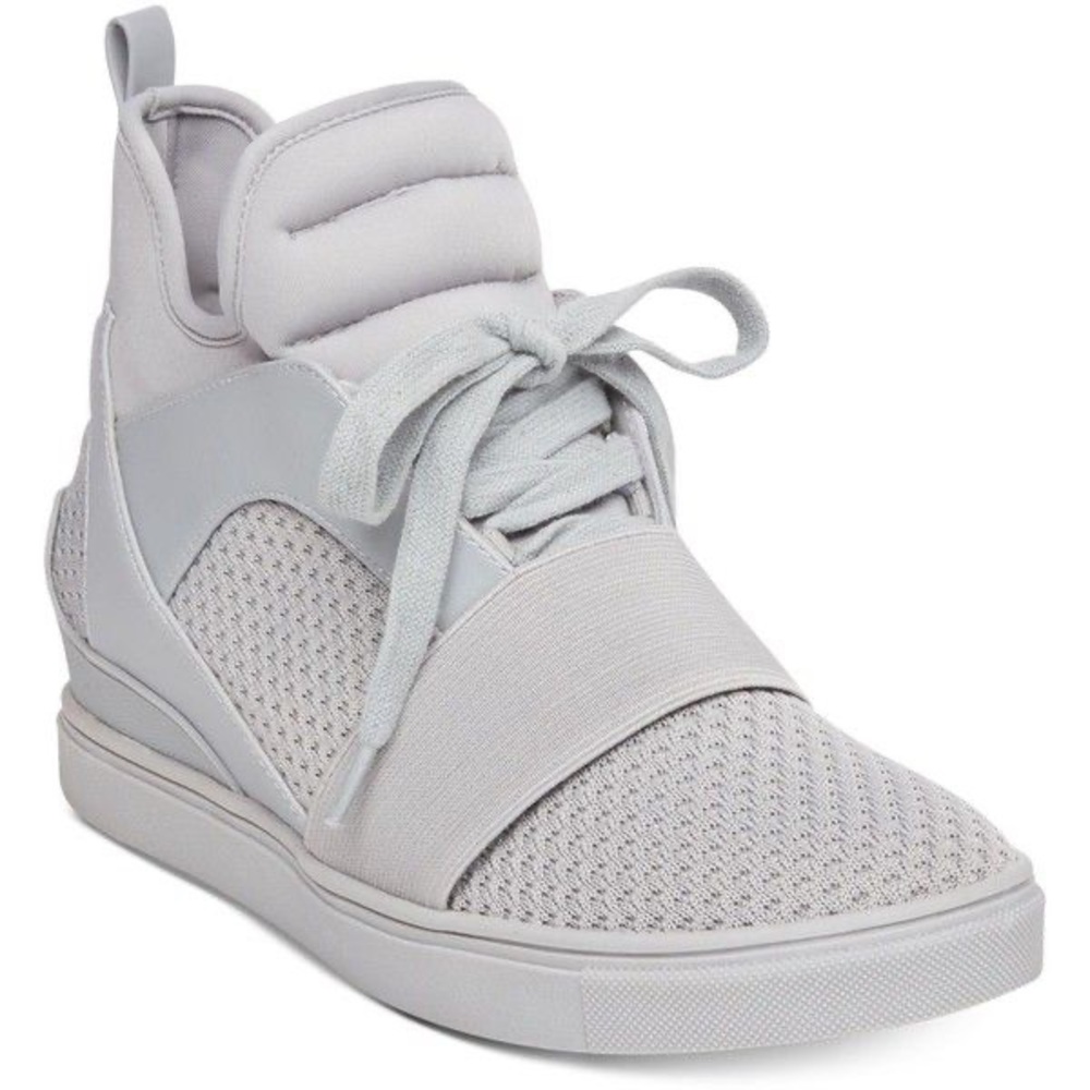 Steve Madden Lexi Wedge Grey Sneaker